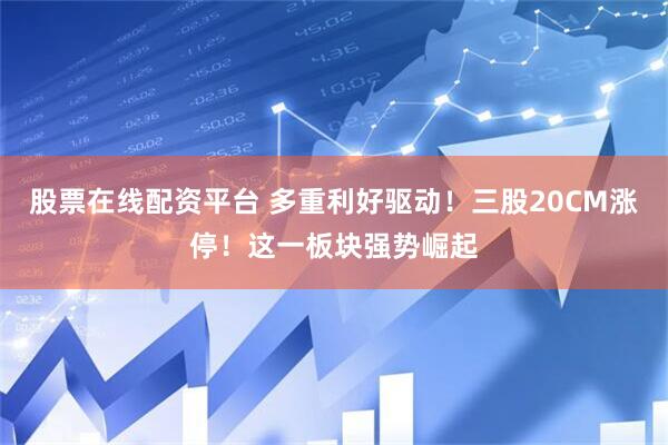 股票在线配资平台 多重利好驱动！三股20CM涨停！这一板块强势崛起