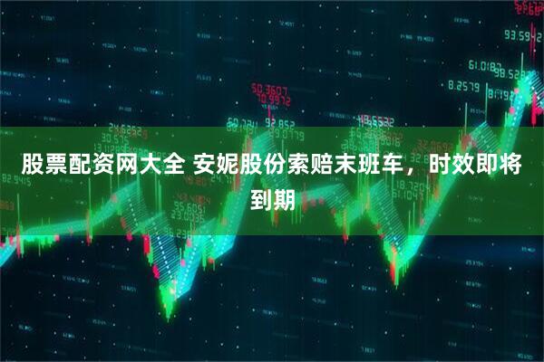 股票配资网大全 安妮股份索赔末班车，时效即将到期